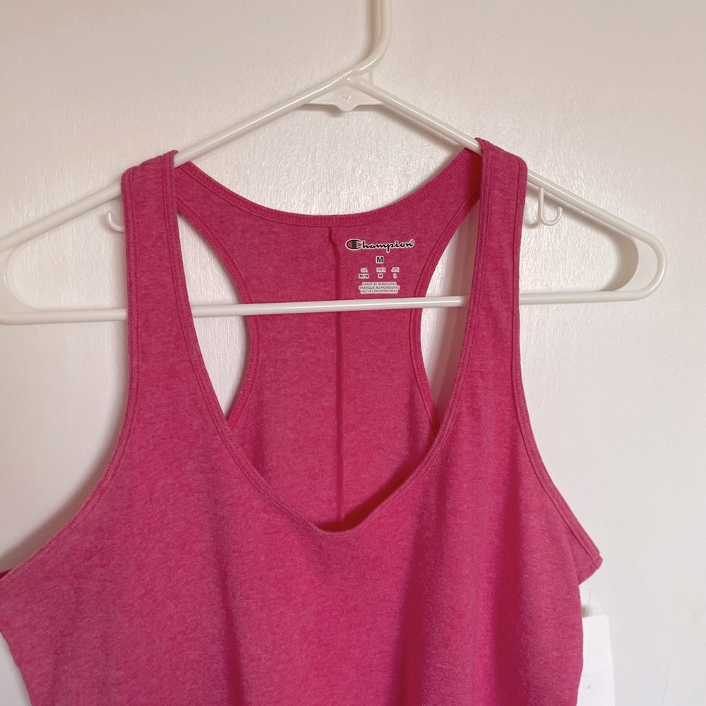 Champion Basic Pink Tank Top - Size M - Picture 4 of 8